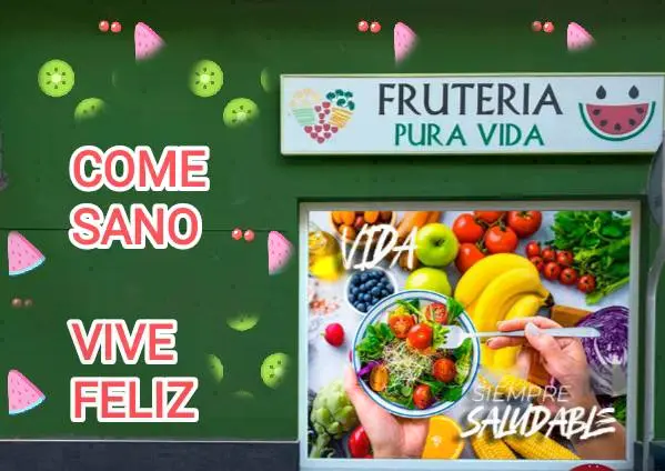 Frutería pura vida